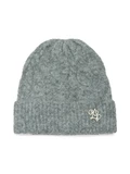GRIGIO | Cappello a trecce in misto lana