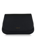 NERO | Borsa messenger in pelle martellata HOLMES Medium