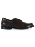 marrone scuro | Stringata in pelle ALDO 11 con impunture