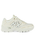 OFF WHITE | Sneakers in tessuto ed eco suede con patch logo