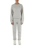 GRIGIO CHIARO | Tuta sportiva in misto cotone