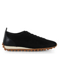 NERO | Sneakers in pelle con lavorazione a rilievo