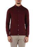 BORDEAUX | Cardigan in lana merino ultrafine
