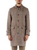 BEIGE | Cappotto BETTA con motivo pied de poule