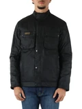 NERO | Giacca in cotone Merton Wax