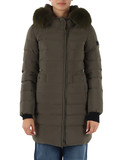 VERDE MILITARE | Piumino trapuntato SERIOLA ML 06 FUR