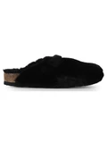 NERO | Mule in pelliccia sintetica SNUG EAGLE