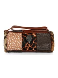 MARRONE | Borsa a spalla KENSINGTON SM BARREL