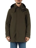 VERDE MILITARE | Giacca con cappuccio GROFF KPR GRS 01