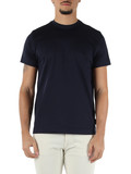 BLU SCURO | T-shirt regular fit in cotone