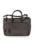 TORTORA | Borsa B-CLUB BAULETTO Medium in tessuto stampato OP