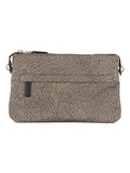 BEIGE | Borsa B-CLUB CROSS OVER Small in tessuto stampato OP