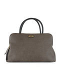 TORTORA | Borsa URBAN BAULETTO Medium in tela rivestita OP