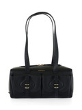 NERO | Borsa a spalla in pelle MAVERY POCKET Medium
