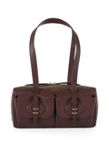 MERLOT | Borsa a spalla in pelle MAVERY POCKET Medium