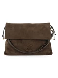 fango | Borsa in suede LIDIA Medium