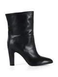 NERO | Stivaletto in pelle con tacco
