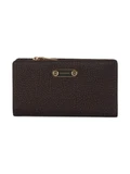 MARRONE | Portafoglio Medium in tessuto OP