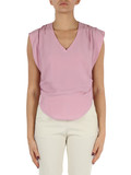 ROSA | Top in crepe de chine di misto seta MELPOMENE