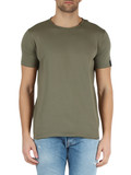 VERDE | T-shirt in cotone con ricamo logo