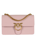 VIOLA CHIARO | Borsa a tracolla in pelle LOVE ONE CLASSIC DC.