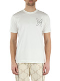 PANNA | RICHMOND X: T-shirt in cotone Pima con stampa logo