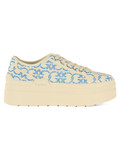 AZZURRO | Sneakers platform GRETA 04 in canvas