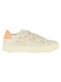 SALMONE | Sneakers slip on in pelle con scritta logo