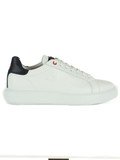 BIANCO/NERO | Sneakers in pelle HELICA 02