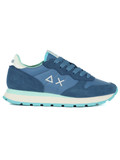 BLU CHIARO | Sneakers in pelle e tessuto ALLY SOLID NYLON