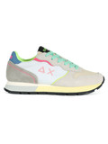 BIANCO | Sneakers in pelle e tessuto ALLY COLOR EXPLOSION
