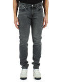 GRIGIO | Pantalone jeans cinque tasche Slim Taper