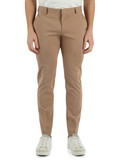 BEIGE | GREY: Pantalone in misto cotone