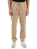 BEIGE | HOMME COUTURE: Pantalone in tessuto stretch