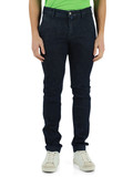 BLU SCURO | Pantalone jeans BOBBY Slikm Fit con tasche america