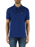 BLUETTE | Polo classic fit in cotone piquet con patch logo