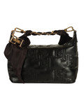 NERO | Borsa hobo piccola in ecopelle trapuntata NERO | Borsa hobo piccola in ecopelle trapuntata