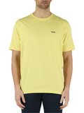 GIALLO | T-shirt in cotone con stampa posteriore