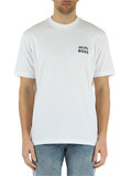 BIANCO | T-shirt in cotone con stampa sul retro