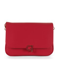 FUCSIA | Borsa a tracolla ZAFFIRA con placca logo FUCSIA | Borsa a tracolla ZAFFIRA con placca logo