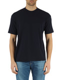 BLU SCURO | HOMME COUTURE: T-shirt oversize in cotone