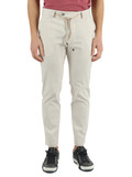 BEIGE | Pantalone 32YORK TAJO in misto cotone - viscosa e lino
