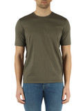 VERDE MILITARE | T-shirt in misto cotone