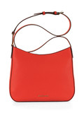 ROSSO | Borsa a tracolla in pelle martellata KENSINGTON