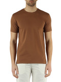 CUOIO | T-shirt RINOCORTA in cotone stretch