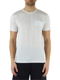 BIANCO | T-shirt RODI in cotone con taschino frontale