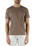 TORTORA | T-shirt RODI in cotone con taschino frontale