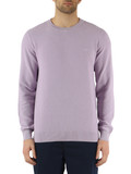 VIOLA CHIARO | Maglia in cotone con lavorazione a nido d'ape VIOLA CHIARO | Maglia in cotone con lavorazione a nido d'ape