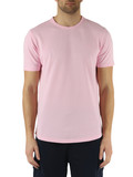 ROSA | T-shirt in cotone piquet con ricamo logo