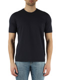 BLU SCURO | T-shirt girocollo in cotone